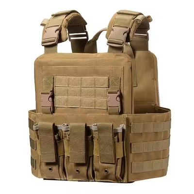 Outdoor tactical multi-functional camouflage waterproof Oxford vest for Tactical Training and Outdoor Activities