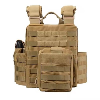 Outdoor tactical multi-functional camouflage waterproof Oxford vest for Tactical Training and Outdoor Activities