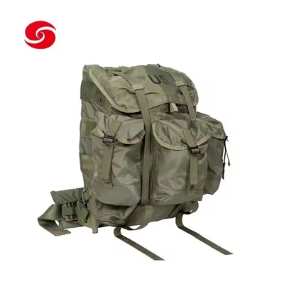 420D Nylon Olive Green Tactical Alice Pack Bag For Climbing / Hiking / Training
