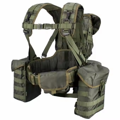 Customized Harness Green Color Tactical Vest Heavy Duty Chest Rig