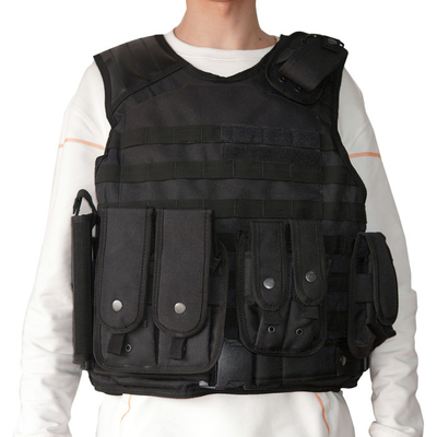 Lightweight Swat Plate Carrier Vest 2.5kg Nylon Molle System with Detachable Shoulder Straps
