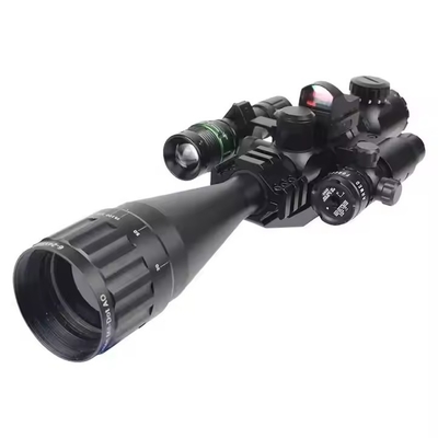 Mini Red Dot Sight+Red Laser Sight Hunting Scope Combo Optical Scope Reflex Sight Scope for Tactical Hunting