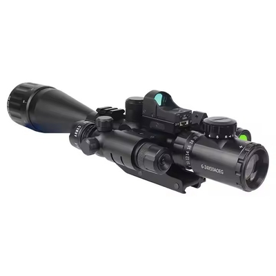 Mini Red Dot Sight+Red Laser Sight Hunting Scope Combo Optical Scope Reflex Sight Scope for Tactical Hunting