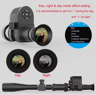 Night Vision-4K Long Range Night Vision Scope For Hunting Monocular for Adults Tactical Training and Hunting