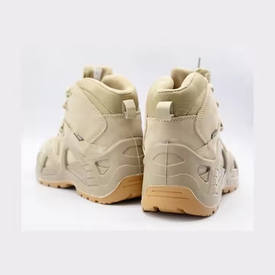 Wholesale Anti slip Combat Jungle Split Suede Outsole PU Rubber Tactical Boots for Men