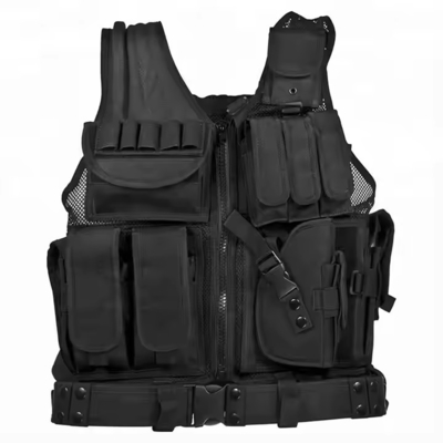 Protective Lightweight Breathable Combat Bulletproof Vest For Tactical Training And Outdoor Activities