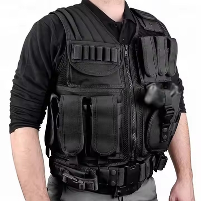 Protective Lightweight Breathable Combat Bulletproof Vest For Tactical Training And Outdoor Activities