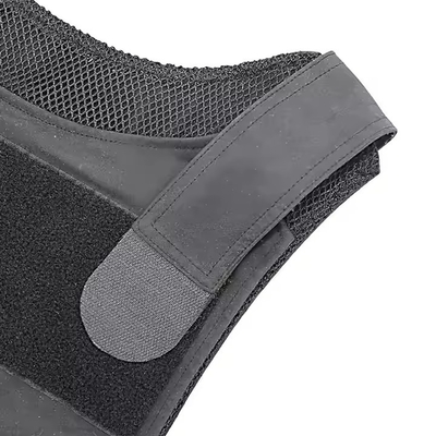 Black Adjustable Size Security Stab Proof Tactical Personal Protective Vest For Men