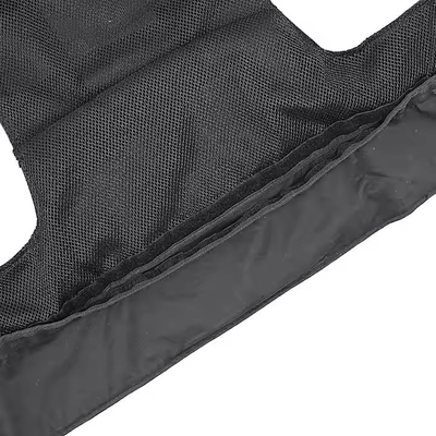 Black Adjustable Size Security Stab Proof Tactical Personal Protective Vest For Men