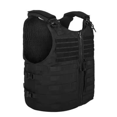 Tactical Vest Factory Oxford Black Men Training Vest Hunting Molle Plate Carrier Tactical Duty Vest