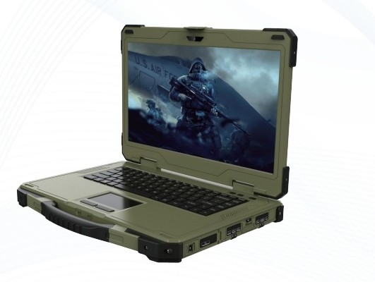 military reinforce notbook ， reinforce labtop, 14-inch Single Screen Rugged Portable Laptop
