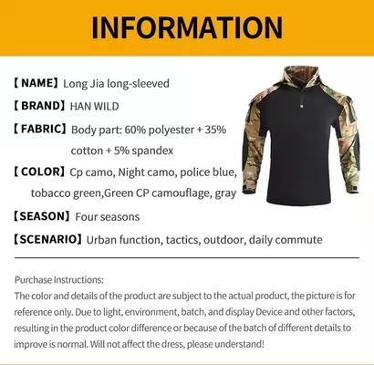 Camouflage Tactical Protective Suit With Hood Breathable Training Frog Shirt And Pants