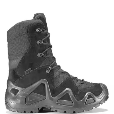 Factory Wholesale High-Top Brown Leather Outdoor Sports Survival Desert Safety Tactical Combat Boots