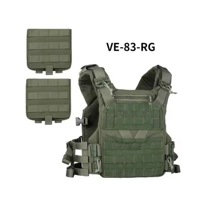 Lightweight West Molle Quick Release Laser Cut Multicam Oxford Fabric Tactical Vest Plate Carrier