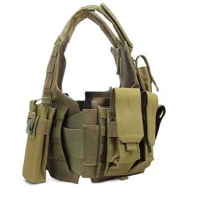Tactical Gear Equipment Protective Camouflage Shooting Hiking Oxford Multi-functional Plate Carrier Tactical Vest
