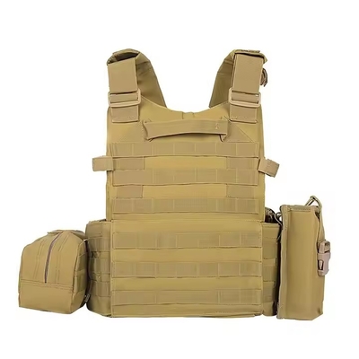 Tactical Gear Equipment Protective Camouflage Shooting Hiking Oxford Multi-functional Plate Carrier Tactical Vest