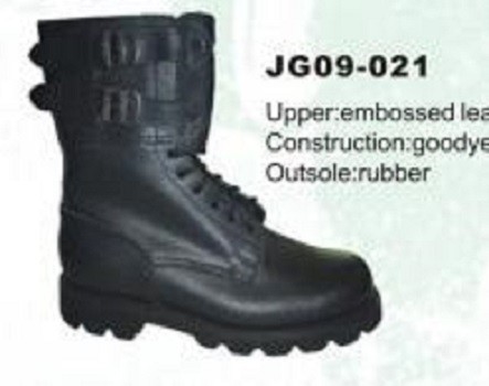 Anti Slip Lightweight Combat Boots With Rubber Outsole , Cushioning