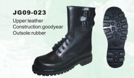 Lightweight Cow Leather Combat Tactical Boots Anti Slip