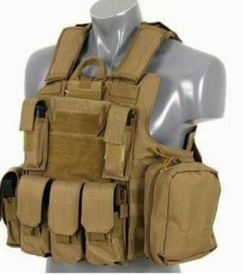 Combat Tactical Vest ,600D polyester oxford ,Plate Carrier  ,quick release tactical vest