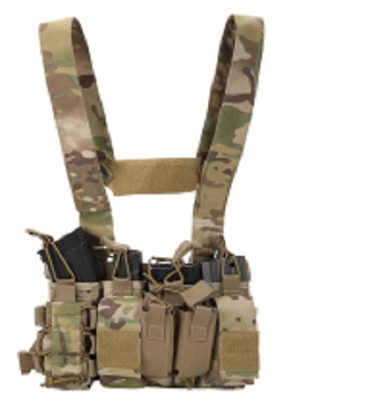 Adjustable Velcro Straps Combat Tactical Vest  Ch020 With Molle / PALS System