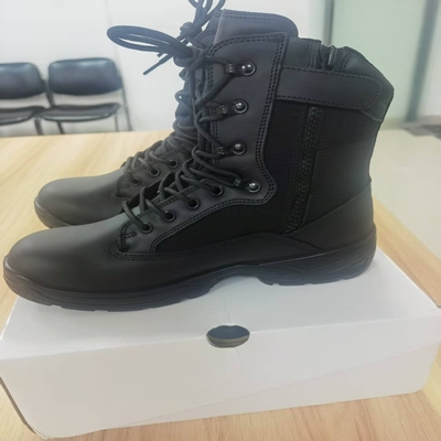 Anti Slip Lightweight Combat Boots With Rubber Outsole
