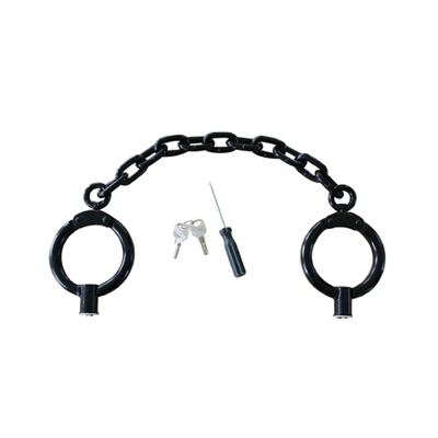 Xinxing Metal Police Handcuffs Double Lock Nickel Plated Steel Handcuffs