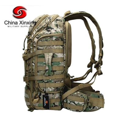 Polyester Nylon Military Tactical Backpack Xinxing TL47 Multifunctional Multicam