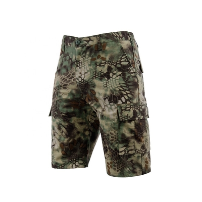 Military Ripstop Men's Tactical Short Pants Spandex 100% Polyester