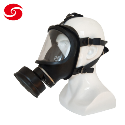 Military Reusable Full Face Gas Mask Chemical And Biological Protective