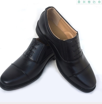 OEM ODM Mens Formal Leather Slip On Dress Shoes Three Joint