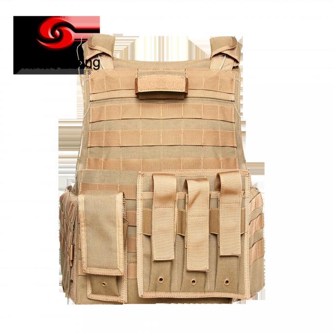 900D Camouflage Armored Tactical Bullet Proof Vest Level 4